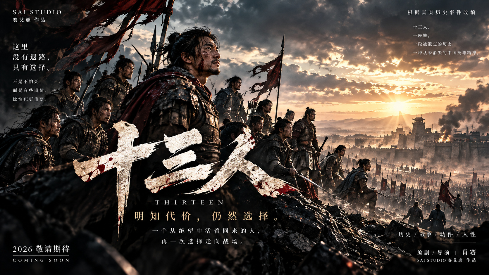 《十三人》电影概念海报
